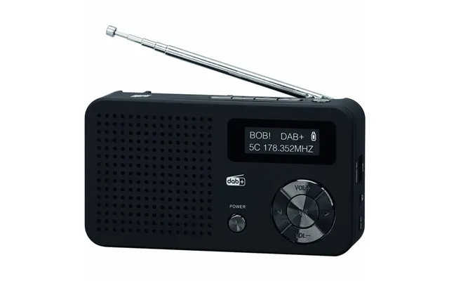 Imperial Dabman 13 Bærbar Dab Fm-radio Sort
