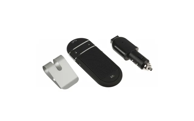 Kit Bil Handsfree Svart Fästs På Solskyddet