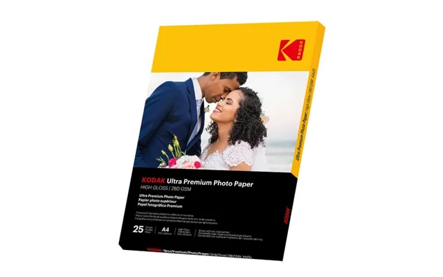 Kodak 21x29,7cm Blankt Fotopapir 280 M 25 Ark