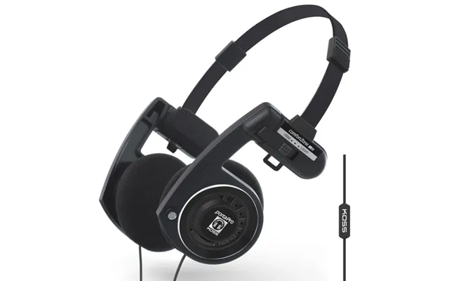 Koss Hovedtelefon Porta Pro 3.0 On-ear Remote Dark Master Mic