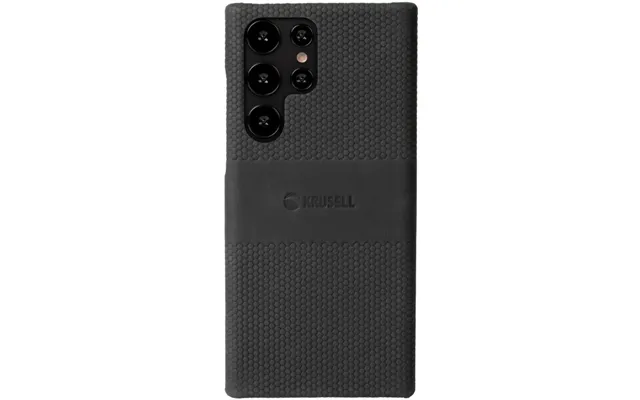 Krusell Lædercover Til Galaxy S22 Ultra Black