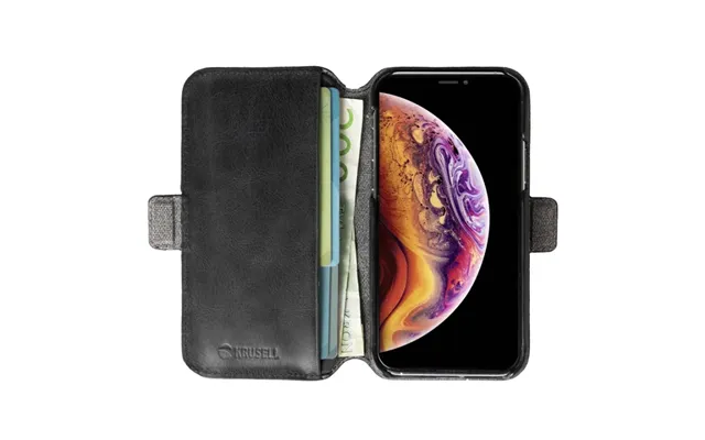 Krusell Sunne 2in1 Aftageligt Pungetui Til Iphone 11 Pro - Sort