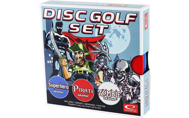 Latitude 64 Disc Golf Set Spz 3 Olika Discar