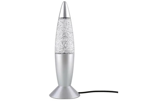 Lava Lampe Med Glitter - Lyser I Forskellige Farver