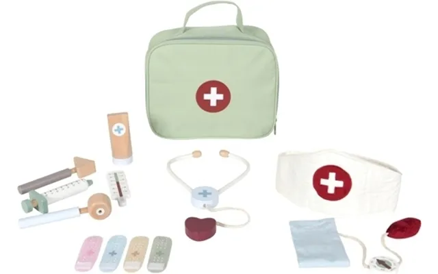 Little Dutch Puinen Doktorsväska - 13 Delar