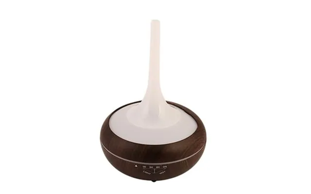 Luftfugter Træ Led-lampe - Mørkt Træ 240 Ml