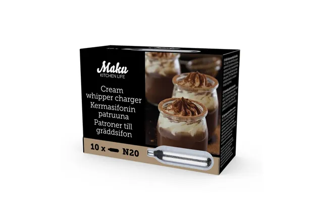 Maku Patroner Flødeskumssprøjte N20 10 Stk