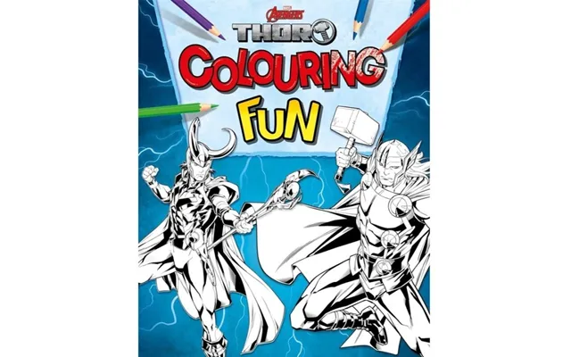 Marvel Thor Colouring Fun