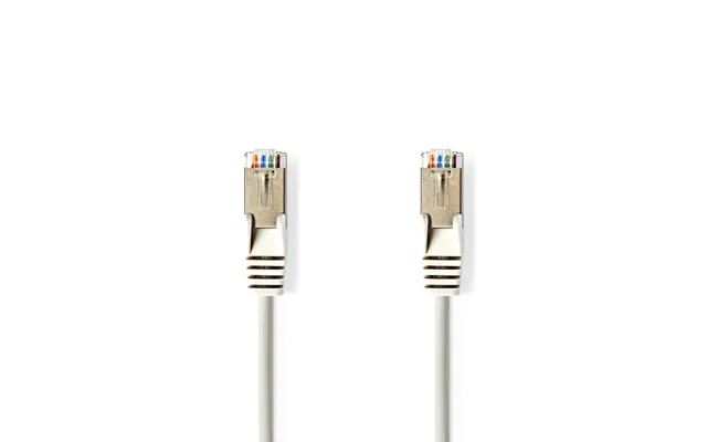 Nedis Cat5e Netværkskabel Sf Utp Rj45 Han Rj45 Han 1.50 M Runde Pvc Grå Label