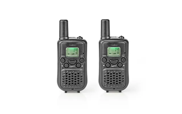 Nedis Walkie-talkie Set 2 Håndsæt 5 Km Frekvens Kanaler 8 Ptt Vox 2