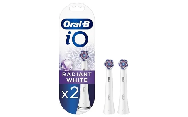 Oral B Io Radiant White Brush Heads - 2 Pcs