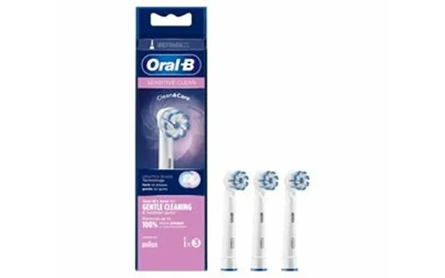 Oral B Tandbørstehoveder Sensitive Clean Børstehoveder - 3 Stk
