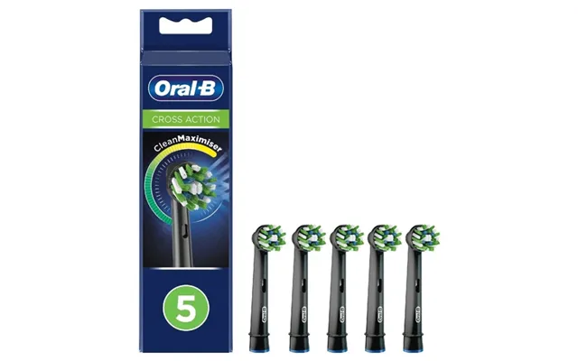 Oral-b Cross Action Svart 5-pack