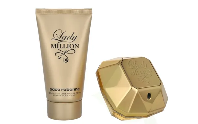 Paco Rabanne Lady Million Giftset 125 Ml - Edp Spray 50ml Body Lotion 75ml