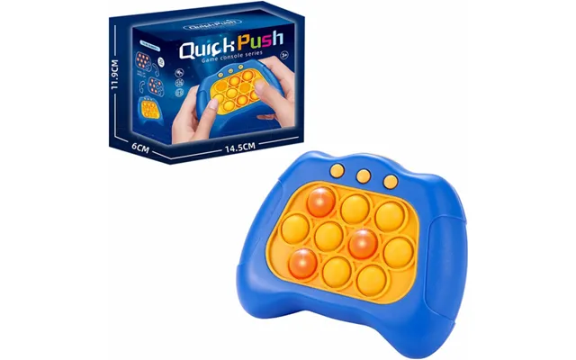 Quick Push Pop It-legetøj - Blå