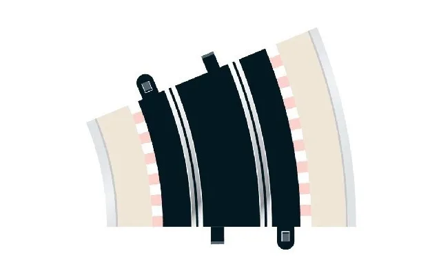 Scalextric Rad 3 Outer Curve 22.5 2 Per Bag
