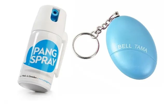 Selvforsvarssæt - Pang-spray Og Overfaldsalarm Blå