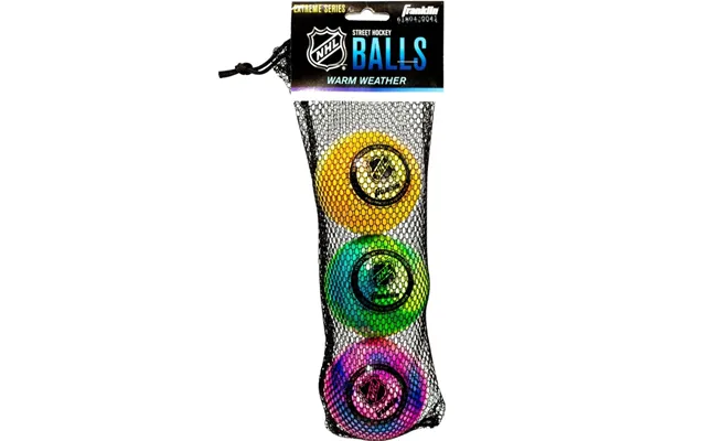 Sportme Nhl Streethockey Boll 3 Pack