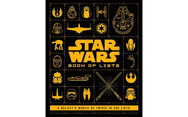 Star Wars Book Of Lists - Engelsk