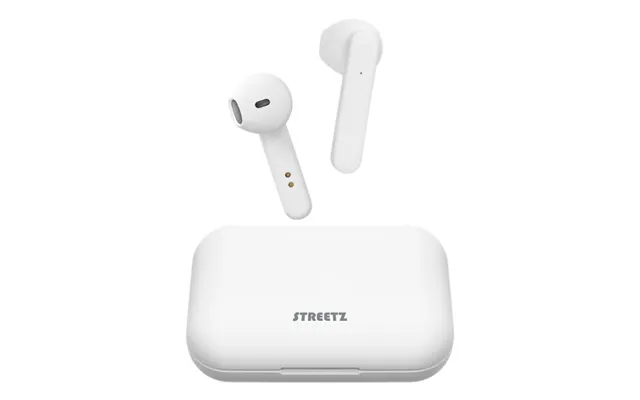 Streetz True Wireless Stereo Earbuds With Charging Case - Semi-in-ear,