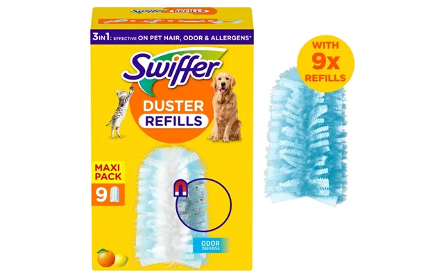 Swiffer Dammvippa Refiller 9st Husdjur