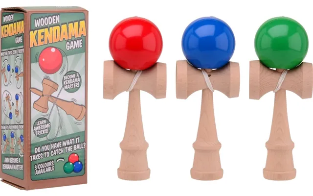 Techwo Kendama-spil I Træ - Sortiment