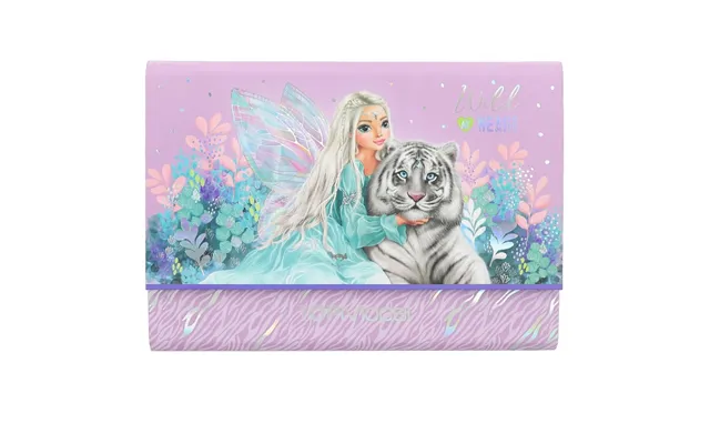 Topmodel Brevsæt Med Register - Fantasy Tiger