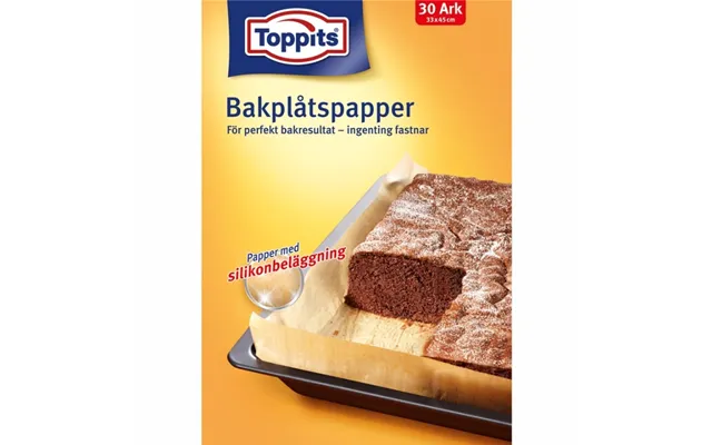 Toppits Bakplåtspapper Ark 33x45cm 30a
