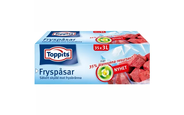 Toppits Fryspåsar 3l 9st Dfp