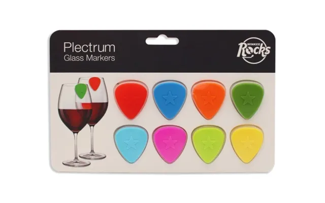 Winkee Drinksmarkører - Plectrum Glasmarkører