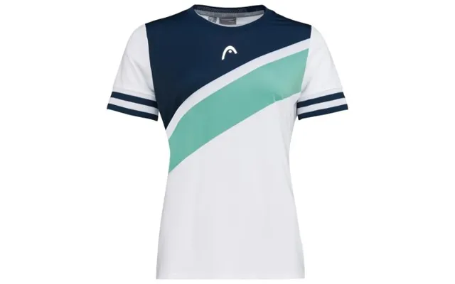 Head Perf T-shirt Dame White Nile Green