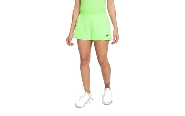 Nike Court Dri-fit Victory Shorts Dame Lime Glow Black