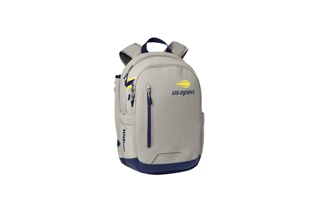 Wilson Us Open Tour Backpack Grey Blue Yellow - Old