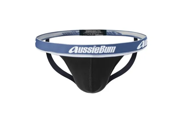 Aussiebum 3p Wj Pro Jock Sort Bomuld Large Herre