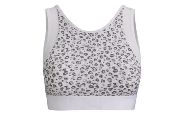 Björn Borg Bh Animal Print Soft Top Hvid Mønster Polyamid 36 Dame