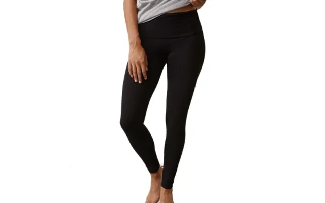 Boob Once-on-never-off Leggings Sort Lyocell Large Dame