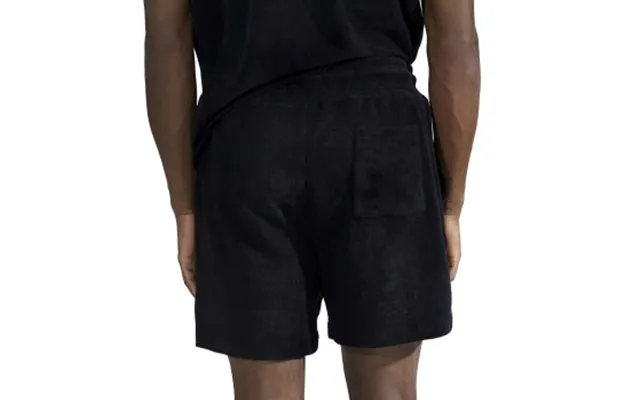 Bread And Boxers Terry Shorts Sort Økologisk Bomuld Small Herre