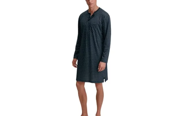 Calida Relax Streamline Nightshirt Marineblå Bomuld X-large Herre