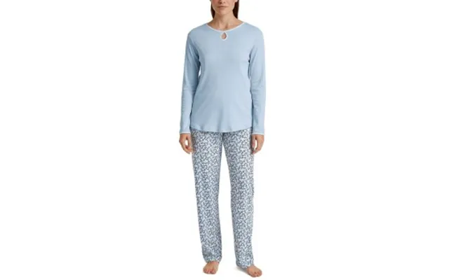 Calida Sweet Dreams Pyjamas Lyseblå M Møns Bomuld Medium Dame