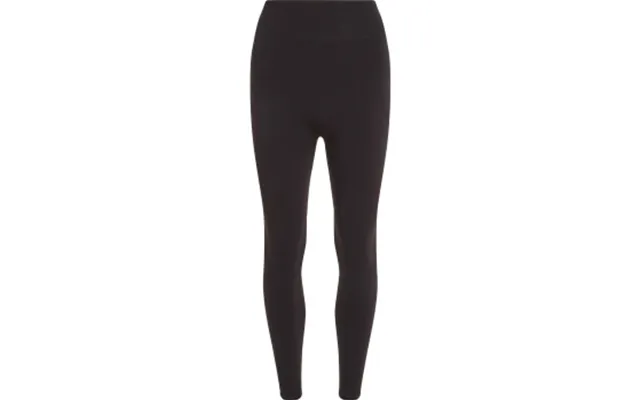 Calvin Klein Sport Seamless Knit Leggings Sort Polyamid Large Dame product image
