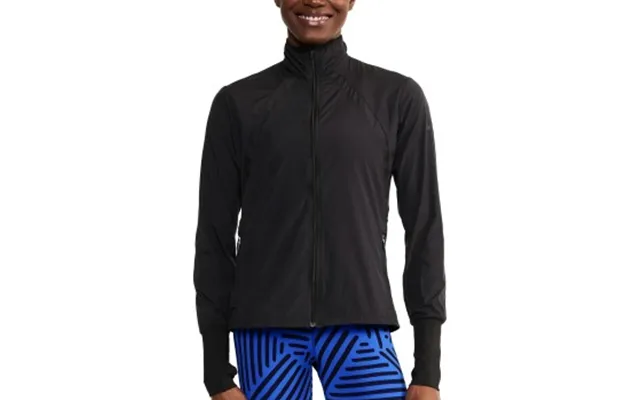 Craft Adv Essence Wind Jacket W Sort Polyester Large Dame