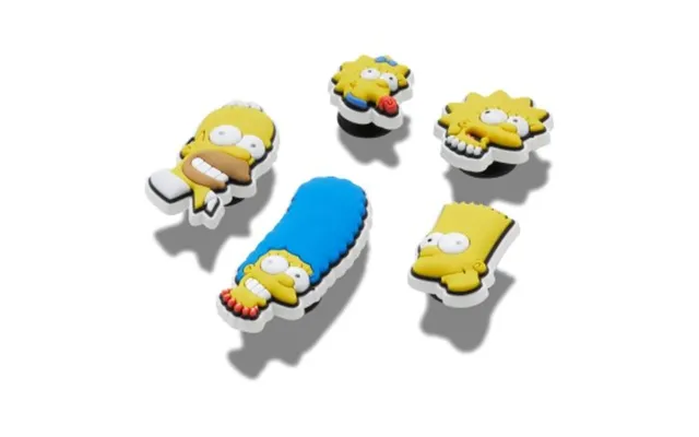Crocs 5p Jibbitz The Simpsons Flerfarvet One Size Barn