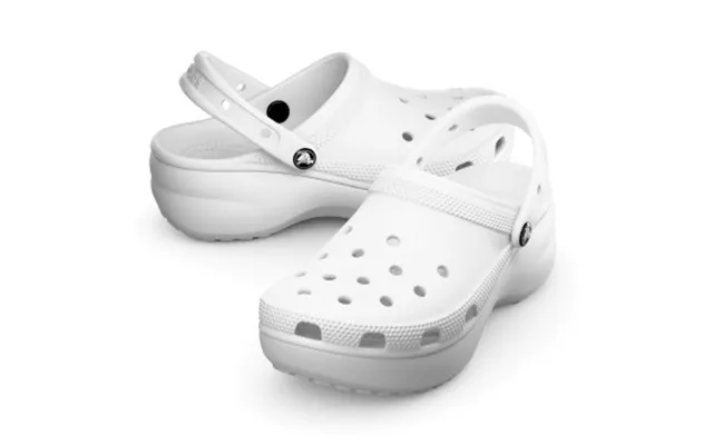 Crocs Classic Platform Clog Hvid Us W8 Eu 38-39 Dame product image