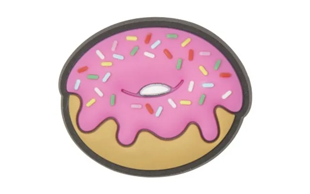 Crocs Jibbitz Pink Donut Rosa One Size Barn