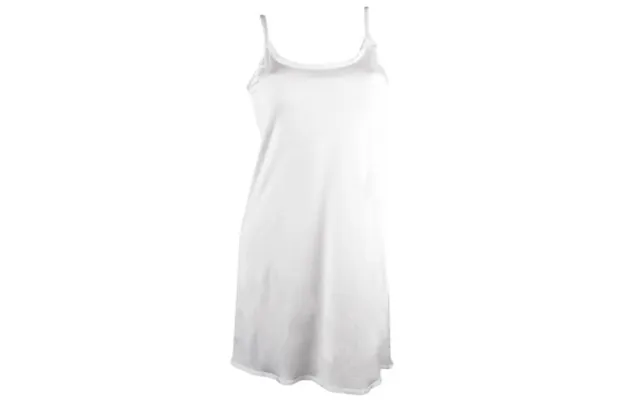 Damella Full Slip 90 Cm Hvid Viskose 36 Dame