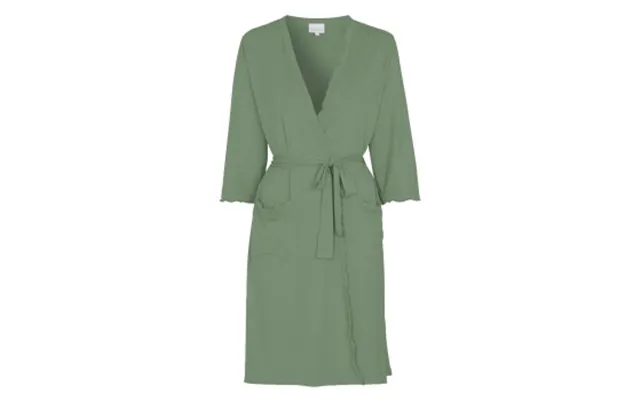 Damella Viscose Plain Wave Robe Lysegrøn Bambus Xx-large Dame