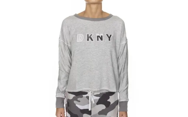 Dkny Urban Armor Ls Top Grå Medium Dame