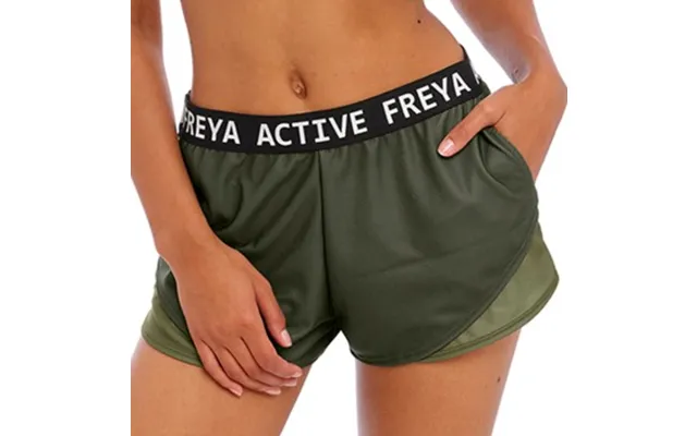 Freya Active Player Short Khaki Polyester X-small Dame