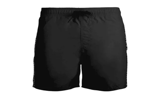 Muchachomalo Badebukser Solid Swimshorts Sort Polyester Medium Herre