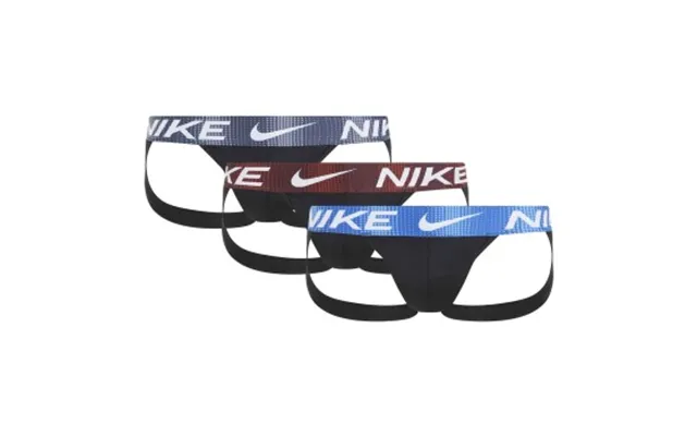 Nike 6p Dri-fit Essential Micro Jockstrap Sort Blå Polyamid X-small Herre